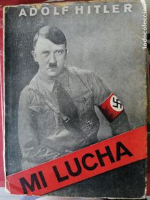 Libros antiguos: MI LUCHA DE ADOLF HITLER en castellano 1937- Segunda Edición.